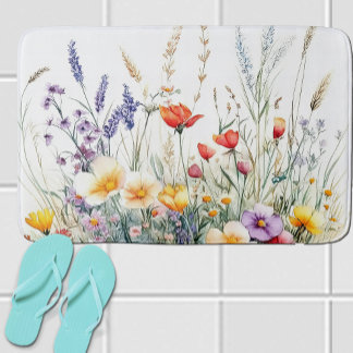 Tapis De Bain Meadow Flowers and Lavender