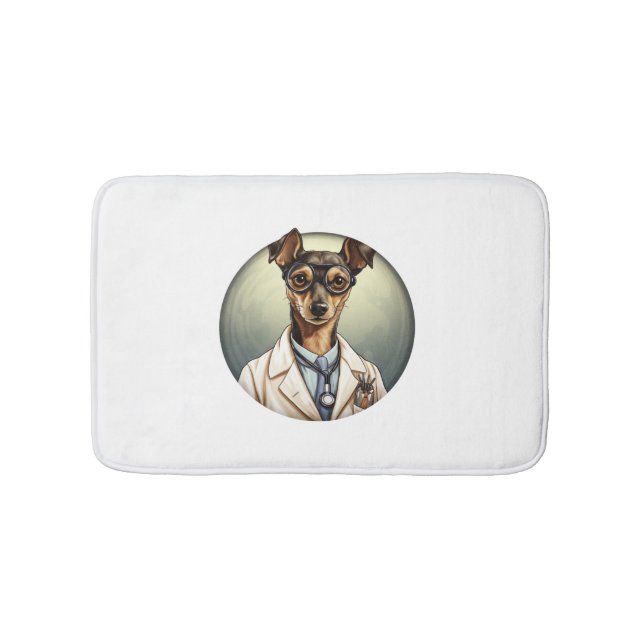Tapis De Bain Médecin de chien de poussette miniature (Devant)