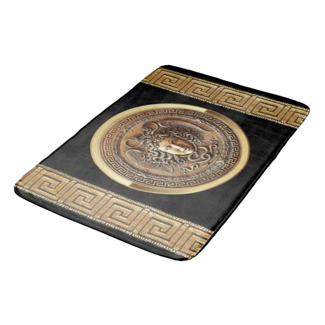 Tapis de bain Méduse de style Greek Revival  (Angle)