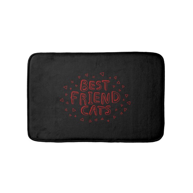 Tapis De Bain Meilleur Chats Ami (Devant)