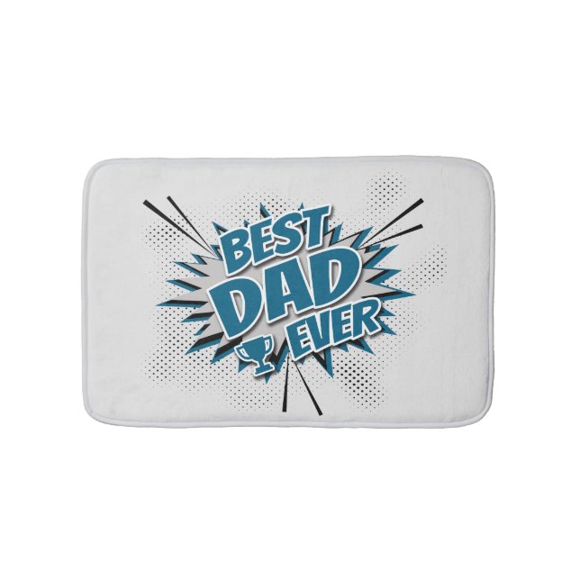 Tapis De Bain Meilleur papa jamais (Devant)