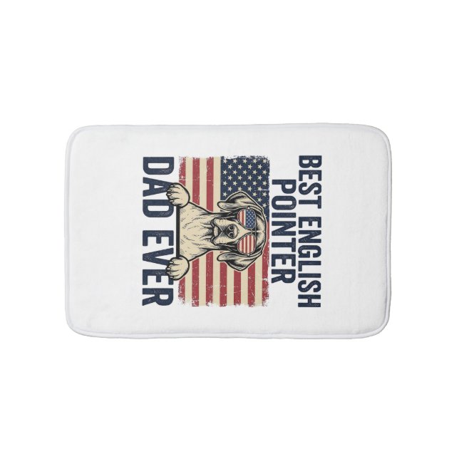 Tapis De Bain Meilleur Papa Pointer Anglais de tous les temps Ch (Devant)