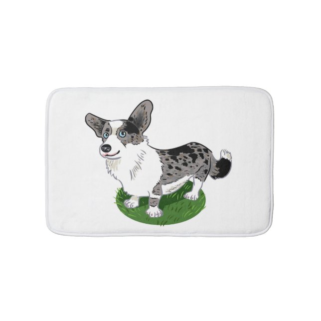 Tapis De Bain Mélange bleu Matelas de bain / Animaux de compagni (Devant)