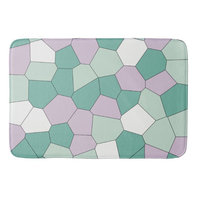Tapis De Bain Menthe et Lavande (Devant)