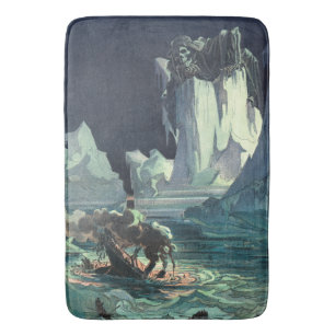 Tapis De Bain Mer des Sargasses Faucheur et Naufrage du Titanic
