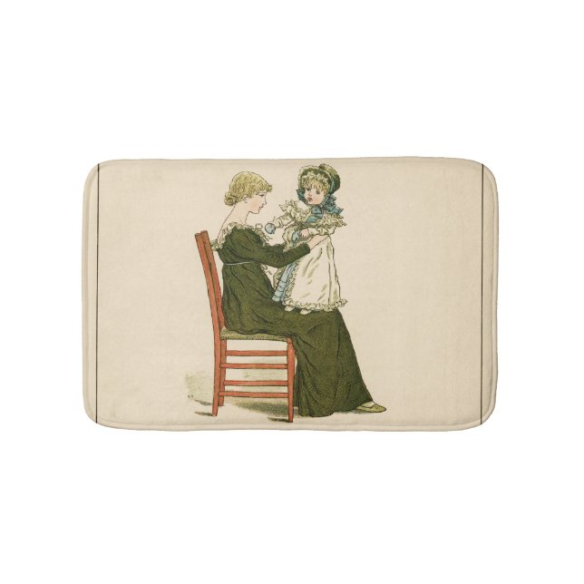 Tapis De Bain Mère bébé victorienne Greenaway (Devant)