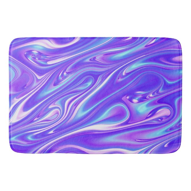Tapis De Bain Mermaid Giggles Abstrait (Devant)