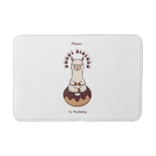 Tapis De Bain Mignonne Drôle Dire Pun De Nourriture