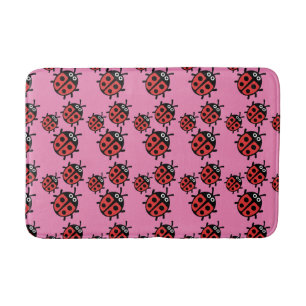 Tapis De Bain Mignonne Enfants Lady bird Famille Mat de bain