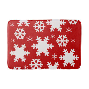 Tapis De Bain Mignonne Mat de bain de flocon de neige de Noël !