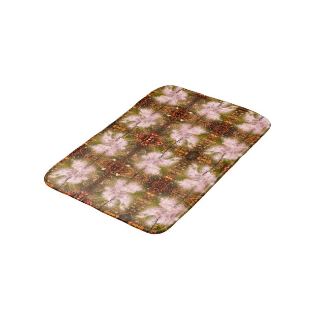 Tapis De Bain Milkweed | Papillon | Sangria | Miroir (Angle)