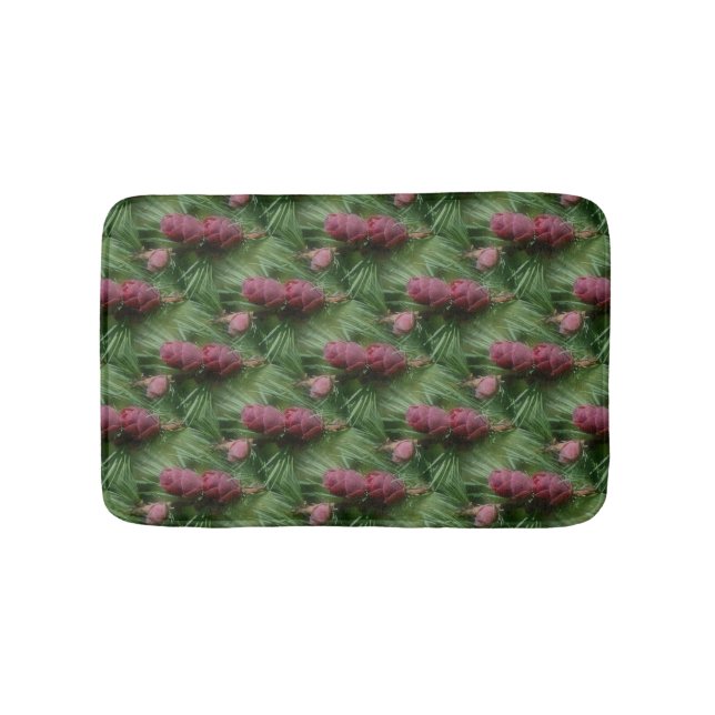 Tapis De Bain Miniature Pine Cones Motif naturel (Devant)