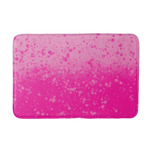 Tapis De Bain Minimalisme rose  (Devant)