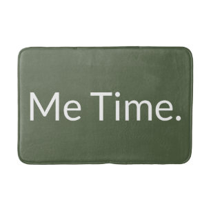 Tapis De Bain Minimaliste Sage Green Me Temps Drôle Dire