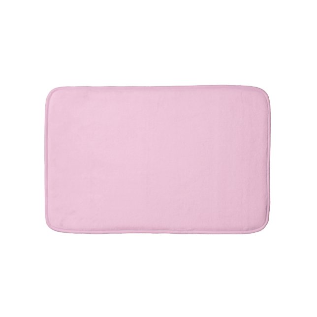 Tapis De Bain Minuscule rose clair sobre élégant moderne (Devant)