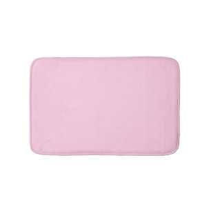 Tapis De Bain Minuscule rose clair uni élégant moderne