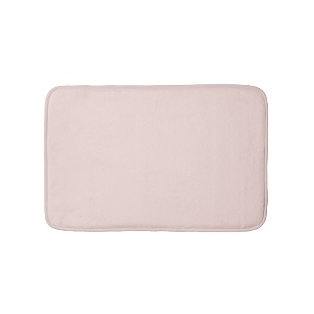 Tapis De Bain Minuscule rose vif uni élégant chic (Devant)