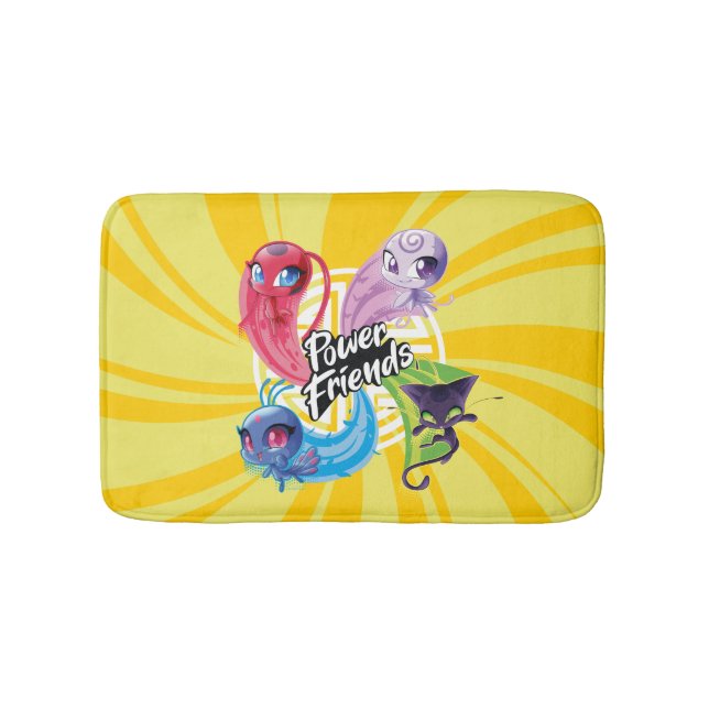 Tapis De Bain Miraculaires Kwamis Power Friends (Devant)
