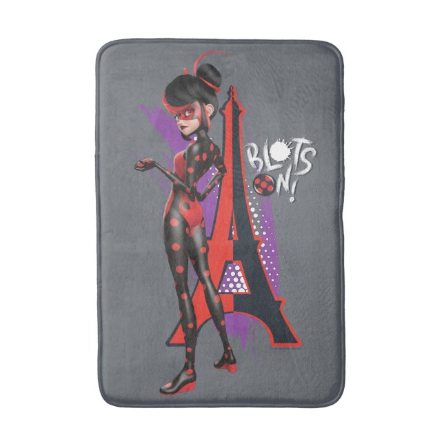 Tapis De Bain Miraculeux Shadybug Re-verse Blots On! (Devant (Vertical))