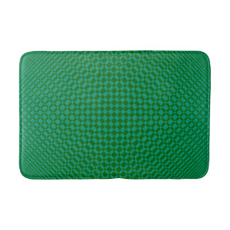 Tapis De Bain "Mirage"| Vert émeraude sur Vert profond|