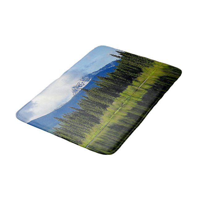 Tapis De Bain Miroir Image Salle de bain Mat (Angle)