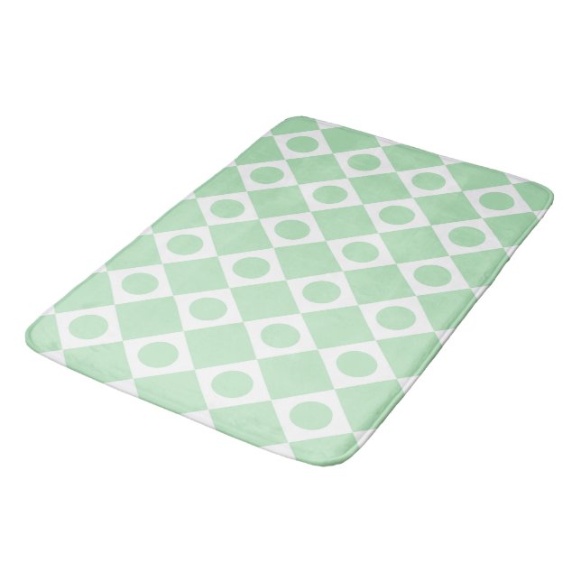 Tapis De Bain Mod Retro 60's (Angle)
