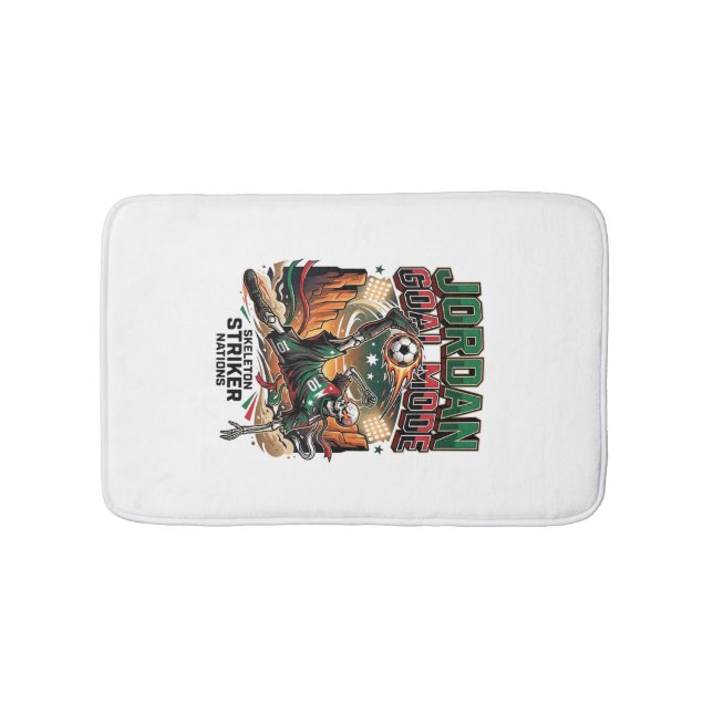 Tapis De Bain Mode Jordan Objectif Squelette Nations Striker Dyn (Devant)