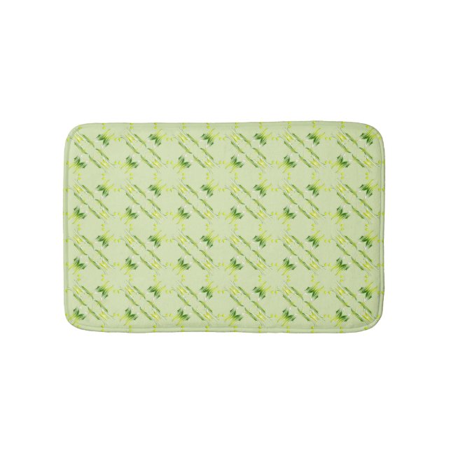 Tapis De Bain Modèle baroque de chaux de style (Devant)