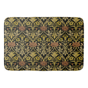 Tapis De Bain Modèle de fleur de rose et de lys vintage de Willi