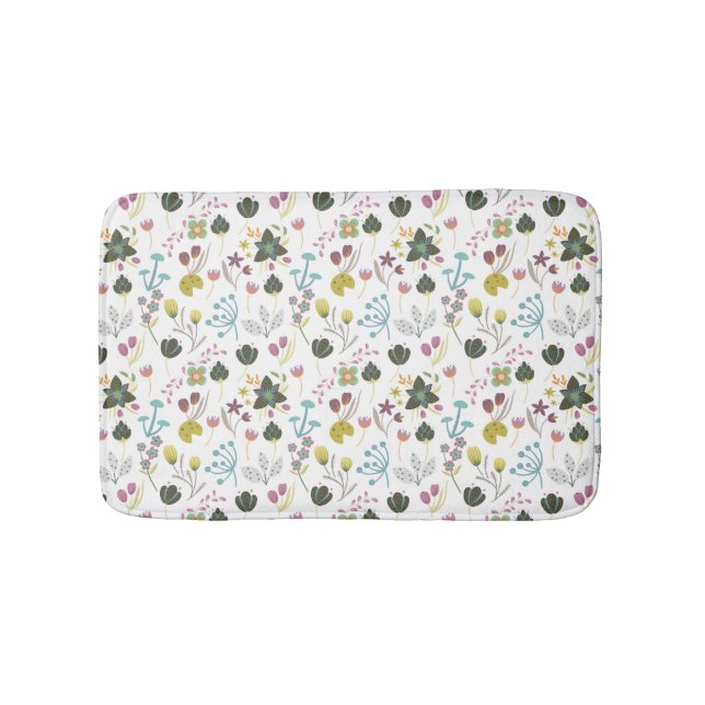 Tapis De Bain Modèle floral cool (Devant)