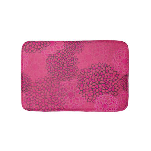 Tapis De Bain Modèle floral moderne et tendance