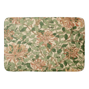 Tapis De Bain modèle floral vintage Chèvrefeuille de William Mor