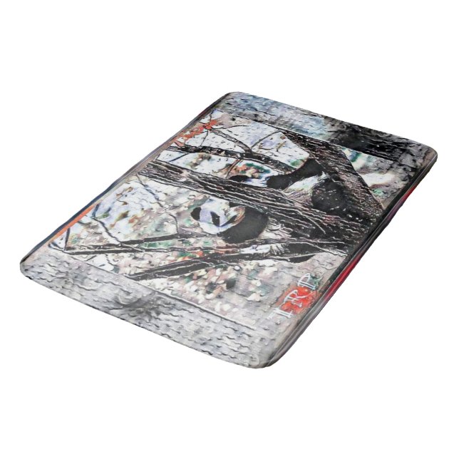 Tapis De Bain Modèles d'ours : Panda Life 01-03 (Angle)