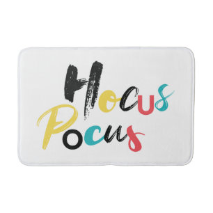Tapis De Bain Moderne, coloré, amusant, cool, Hocus Pocus tendan