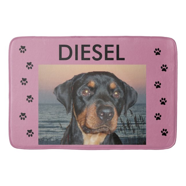 Tapis De Bain Mon animal et ses pattes (Devant)