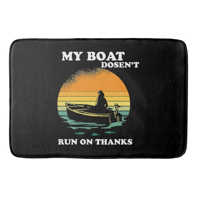 Tapis De Bain Mon bateau ne fonctionne pas grâce (Devant)