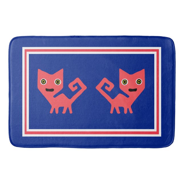 Tapis De Bain Mon chat Silly Kitty (Devant)