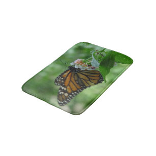 Tapis De Bain Monarque papillon floral Mat de bain