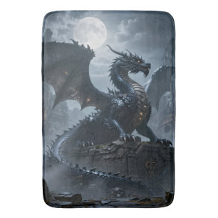 Tapis De Bain Monde des dragons – Le Royaume de feu et de magie
