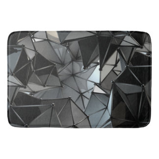 Tapis De Bain monochrome sans fin :