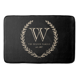Tapis De Bain Monogramme de tableau