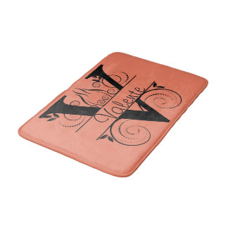 Tapis De Bain Monogramme V Bain initial, Cuisine Mat Choisir la 