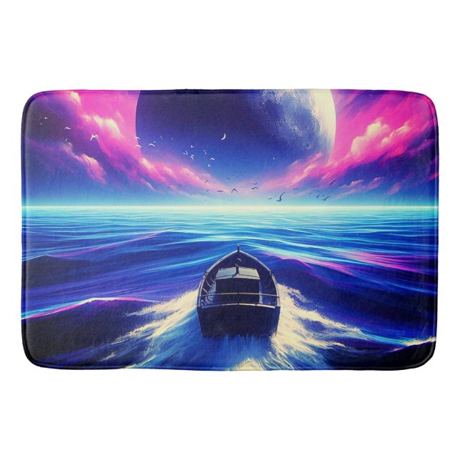 Tapis De Bain Montée au clair de lune (Devant)