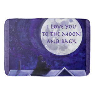 Tapis De Bain Montre Lune