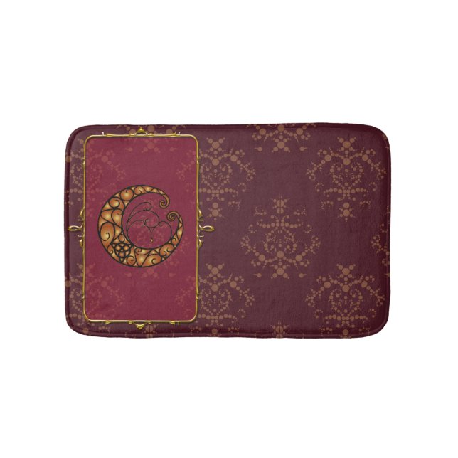 Tapis De Bain Moon est à moi Brown (Devant)