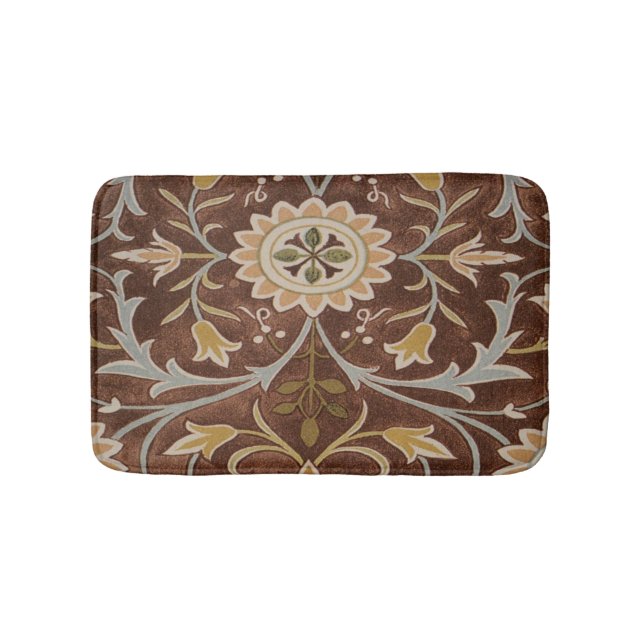 Tapis De Bain Morris Little Flower Art Nouveau Détail (Devant)