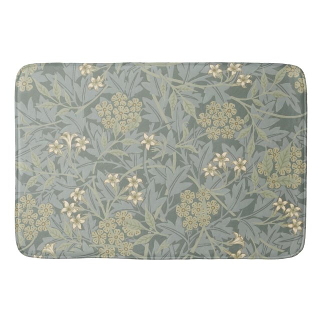 Tapis De Bain Morris Vine & Jasmine Jardin Fleur Classique (Devant)