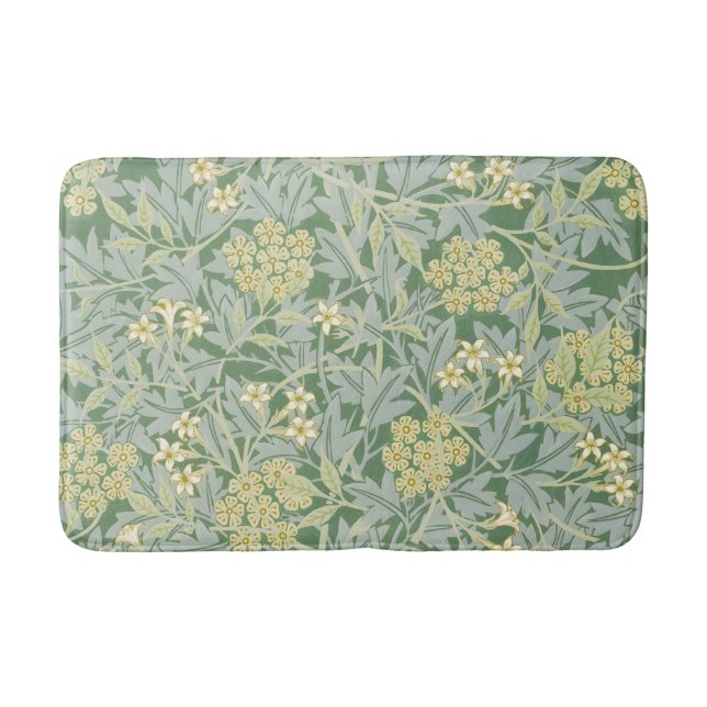 Tapis De Bain Morris Vine & Jasmine Jardin Fleur Classique (Devant)