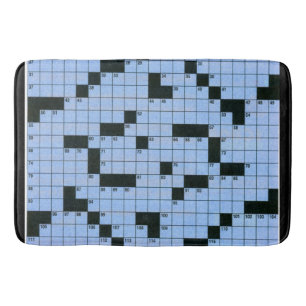 Tapis De Bain Mot-croisé