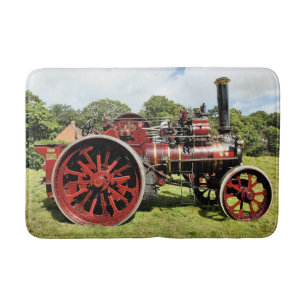 Tapis De Bain MOTEUR DE TRACTION À VAPEUR vintage